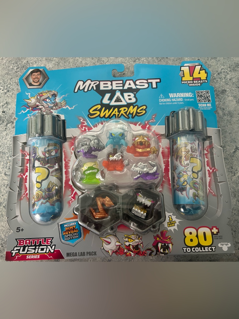 Mr Beast Lab Swarms Battle Fusion series